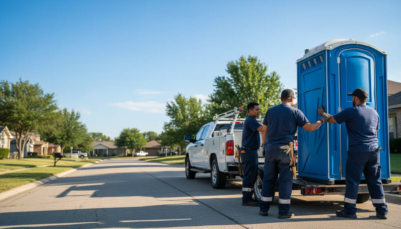 Portable Toilet Rental in State Farm, VA near me